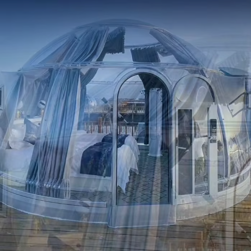 Casa de Burbuja Giratoria Premium 5,1 metros