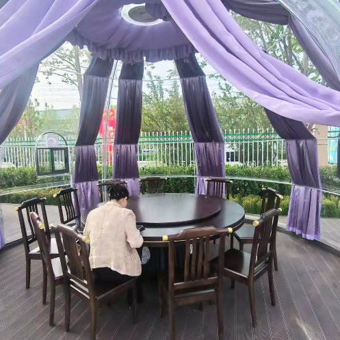 Casa de Burbuja Giratoria Premium 5,1 metros