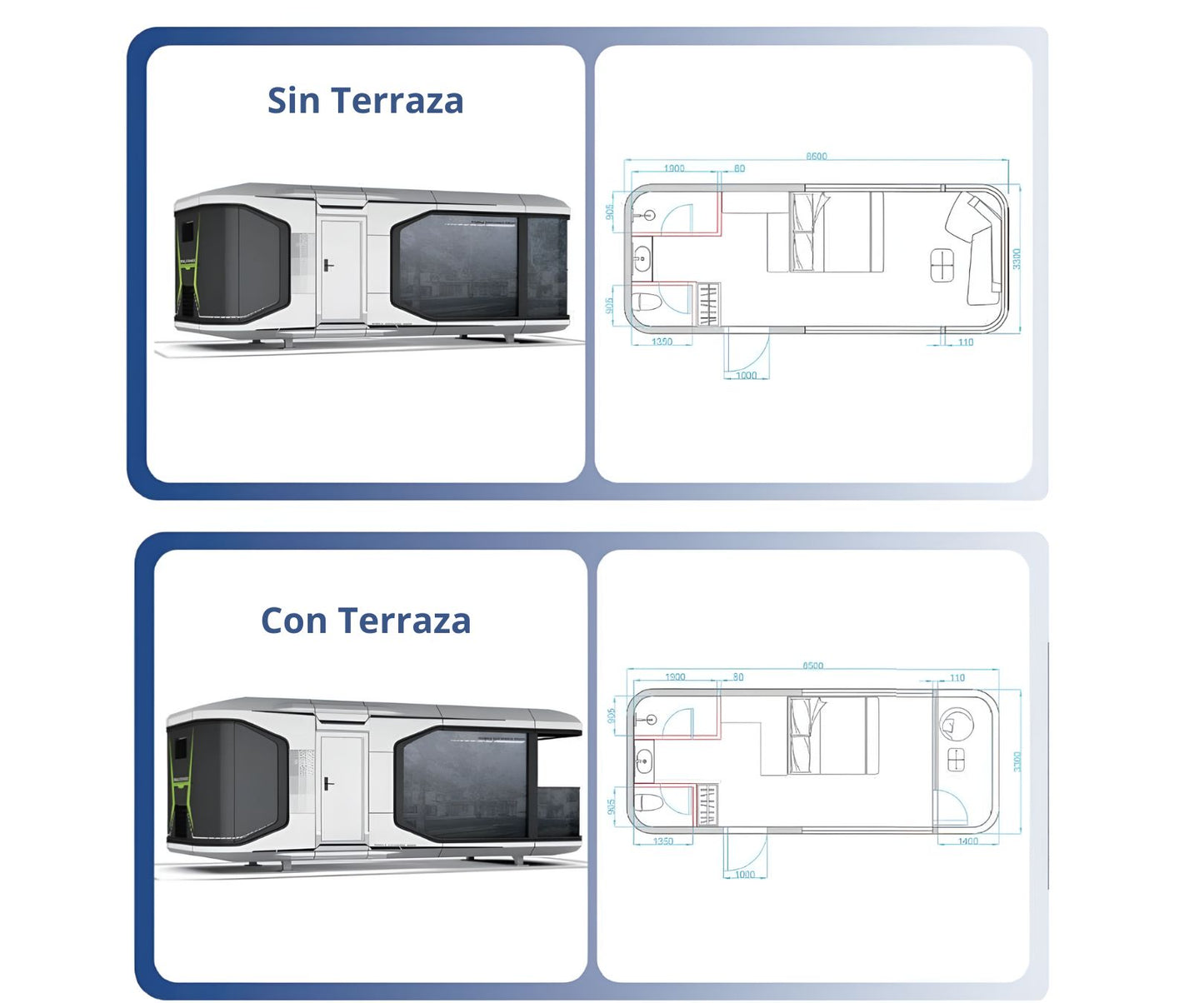 Cápsula Espacial Luxurious HS-S06