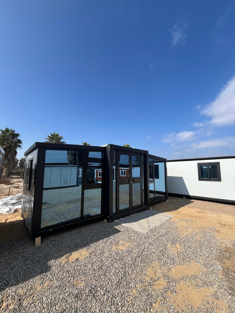 Casa expandible Luxurious de 36 m², vista frontal